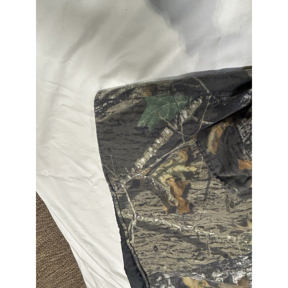 Vintage Cabelas Shirt Mens 2XLarge Camo Faded Chamois Flannel USA 90s Hunting - Picture 8 of 10